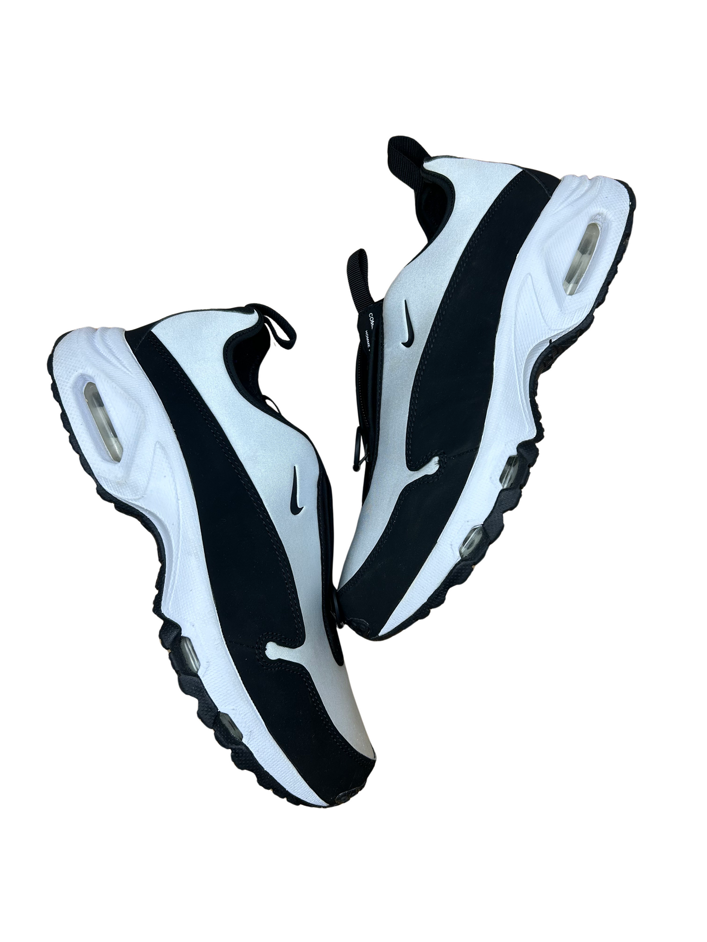 (42,5/9) Nike Air Max Sunder Comme Des Garçons “White Black”