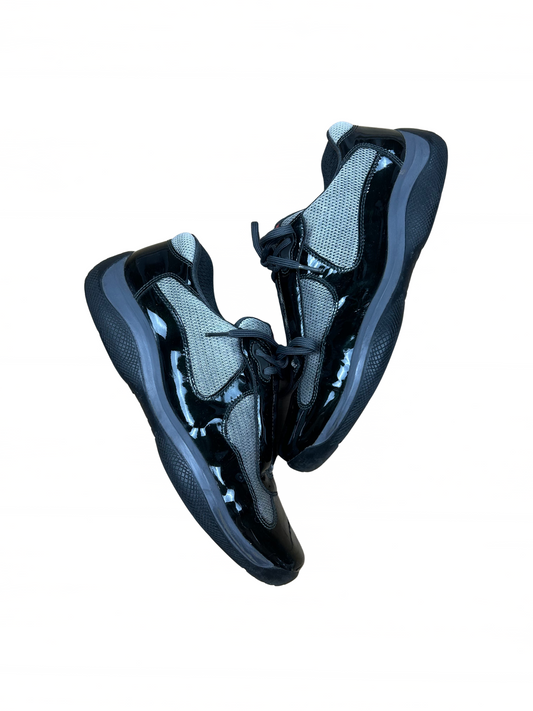 (45,5 / 9,5) Vintage Prada America’s Cup Satin