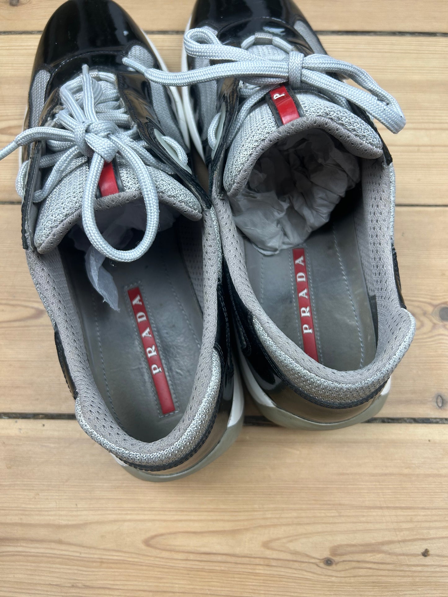 (44.5 / 8.5) Vintage Prada America's Cup