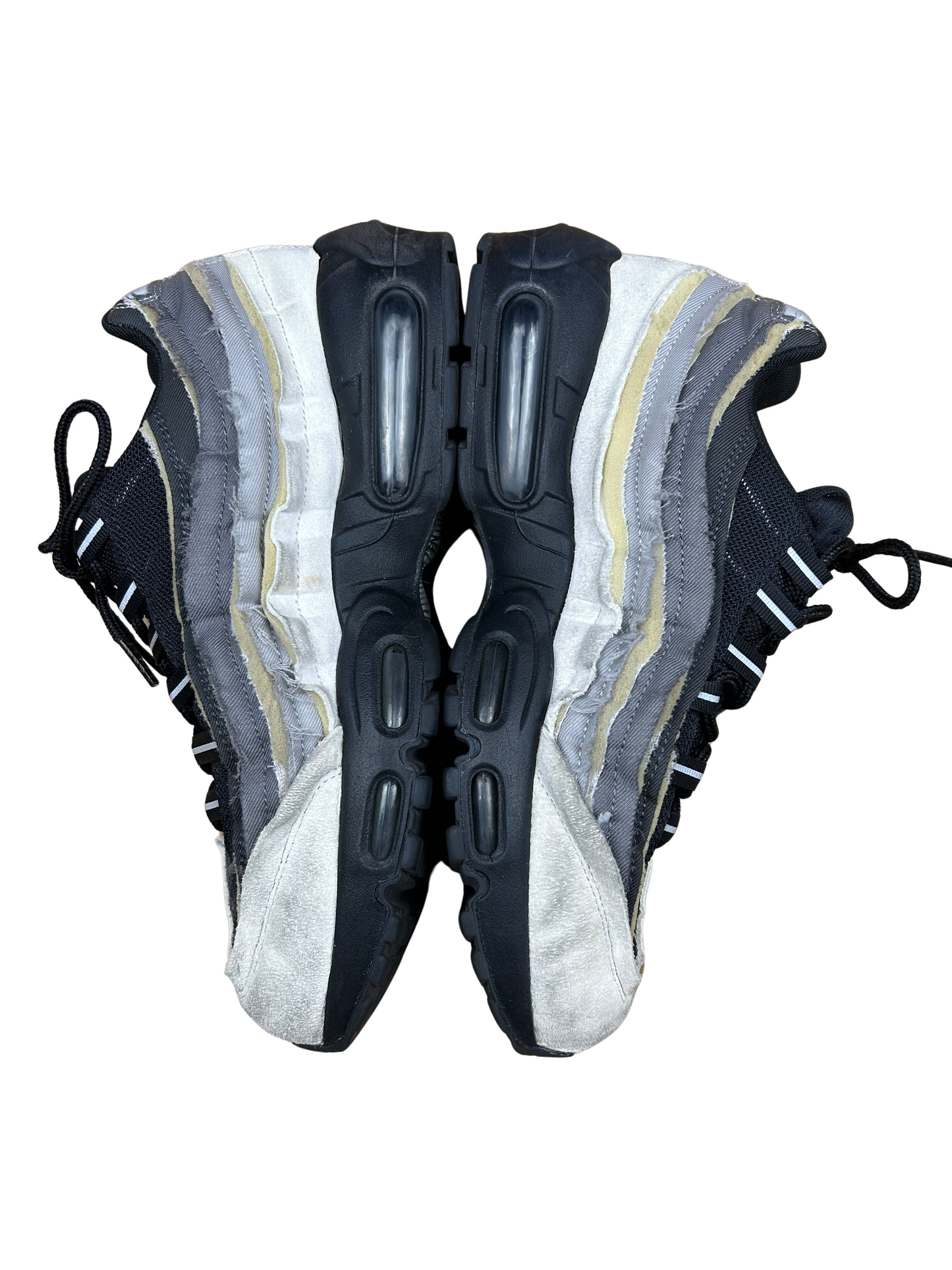 (42/8,5) Nike Air Max 95 Comme Des Garçons “Grey Black”