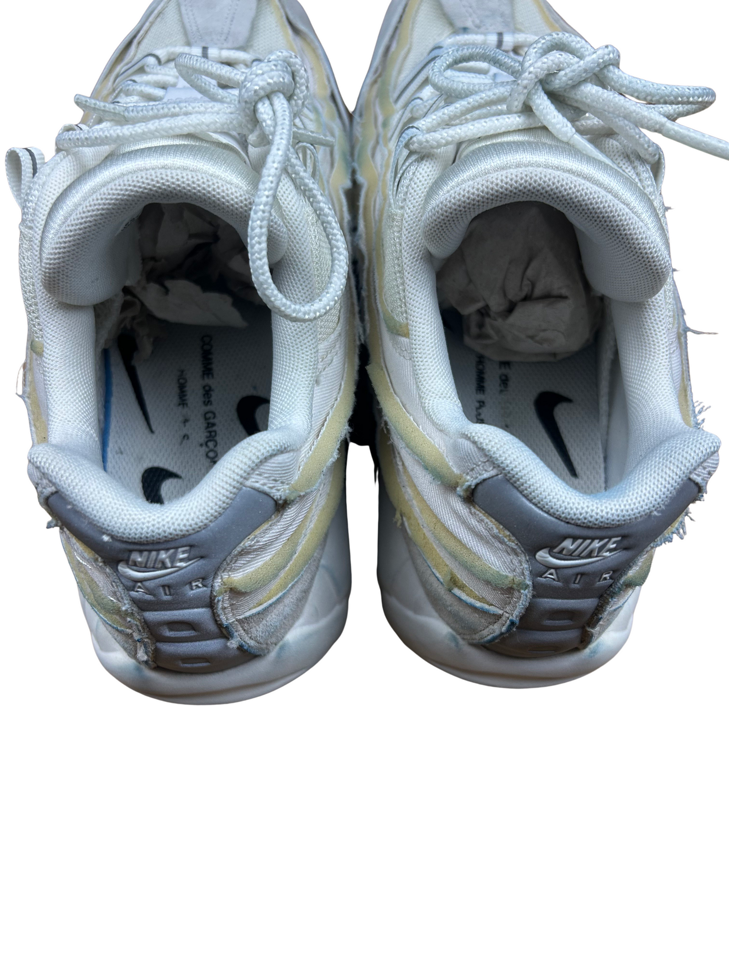 (44/10) Nike Air Max 95 Comme Des Garçons “White”