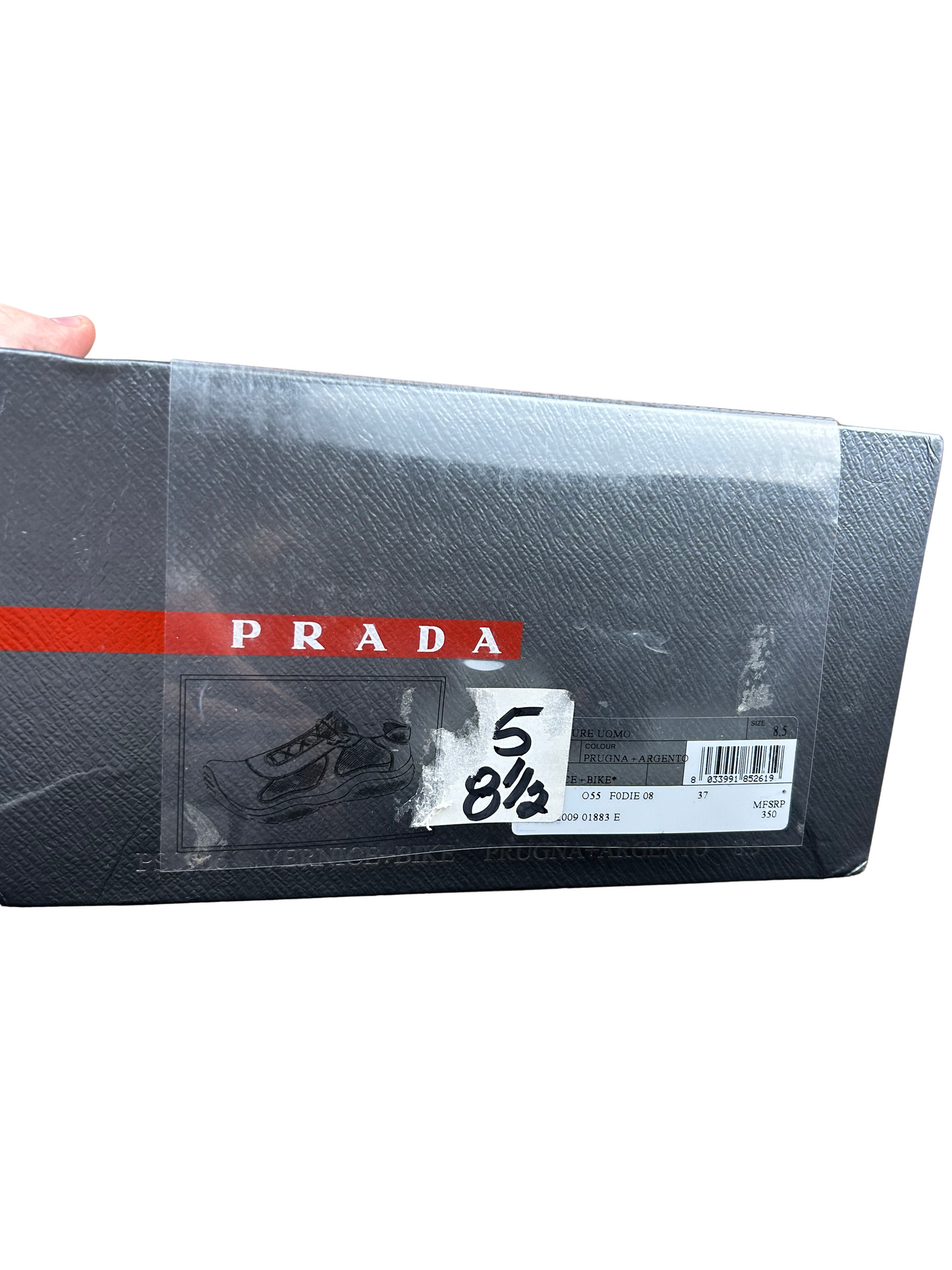 (8,5/44,5) Prada America’s Cup Navy Satin 2009